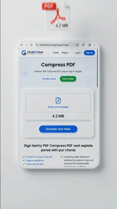 Compress PDF to 100KB in Seconds - Free, No Upload